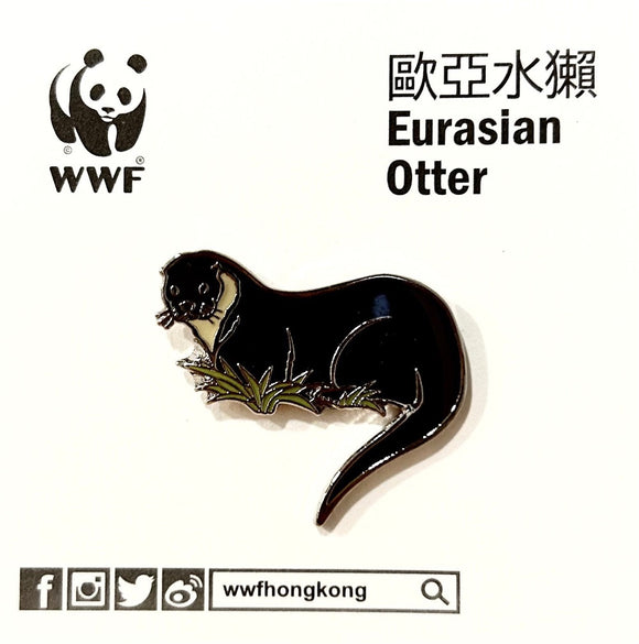 Eurasian Otter Magnet | 歐亞水獺磁貼