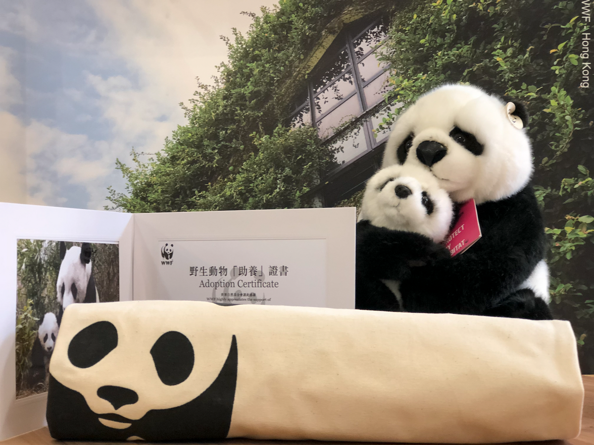 wwf panda plush