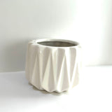 Origami Ceramic pot - Sunflower | 褶紙陶瓷盆栽系列 - 太陽花種植套裝