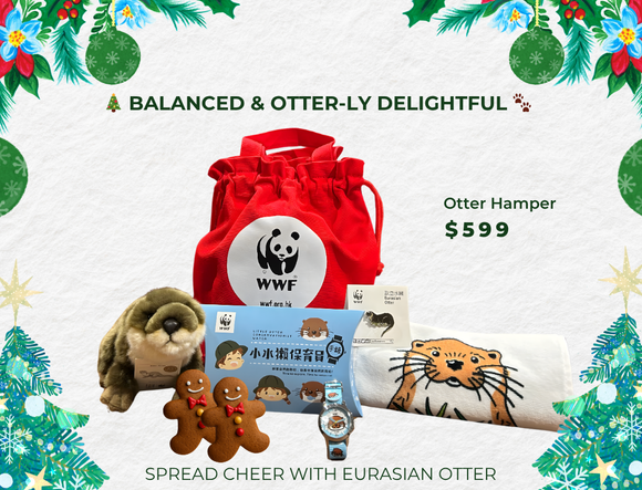 Eurasian Otter Hamper｜歐亞水獺聖誕禮籃