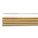 Bamboo Straws pack | 竹製飲管連清潔刷