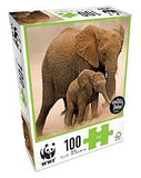 WWF 100 pieces jigsaw puzzle | WWF 100塊動物砌圖