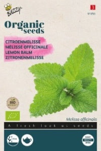 Organic Seeds Packet - Lemon Balm | 有機袋裝種子 - 香蜂葉